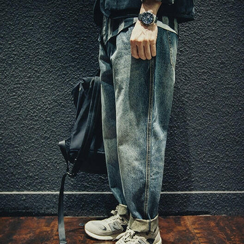 Straight All-match Jeans P0020.