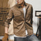 Chest Pockets Long-sleeved Shirt P0079.