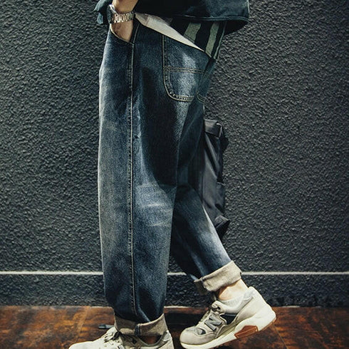 Straight All-match Men's Jeans P0022.