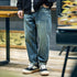 American Retro Straight Jeans Loose Fat Pants P0520