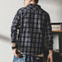 Plaid Long-sleeved Loose Shirt P0106