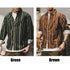 Retro Striped Color Matching Shirt P0093