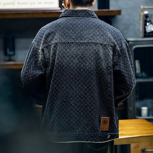 American Cowboy Big Size Loose Jacket P0472