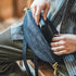 Vintage Crossbody Chest Shoulder Denim Bag P0591