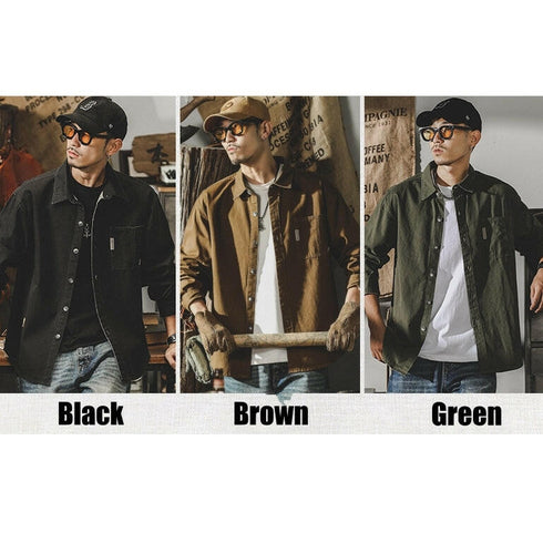 Long-sleeved Cotton Shirt P0080.