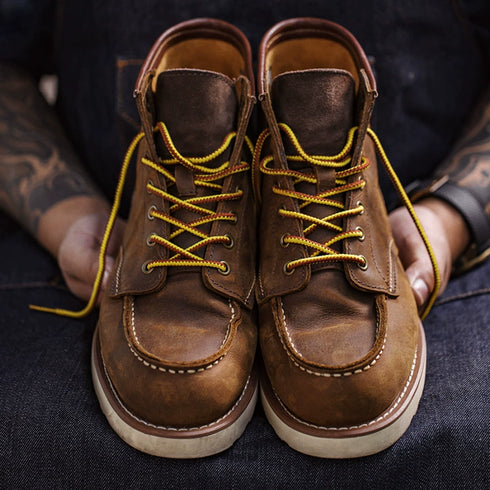 Vintage Big Head American Boots P0562