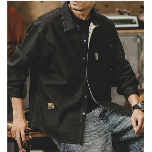 Long-sleeved Cotton Shirt P0080.