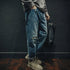 Ripped Men's Loose Jeans P0002.