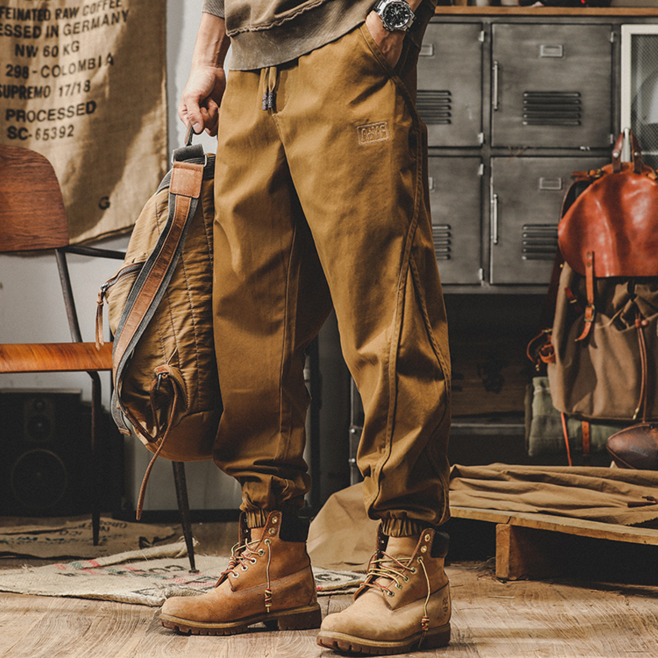 WORK PANTS – PEAK BLUE (ピークブルー)