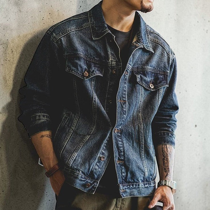 デニムジャケット/ peak DENIM JACKET – PEAK BLUE (ピークブルー)