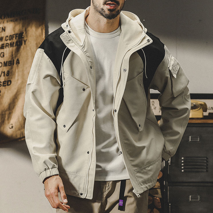 OUTDOOR JACKET – PEAK BLUE (ピークブルー)