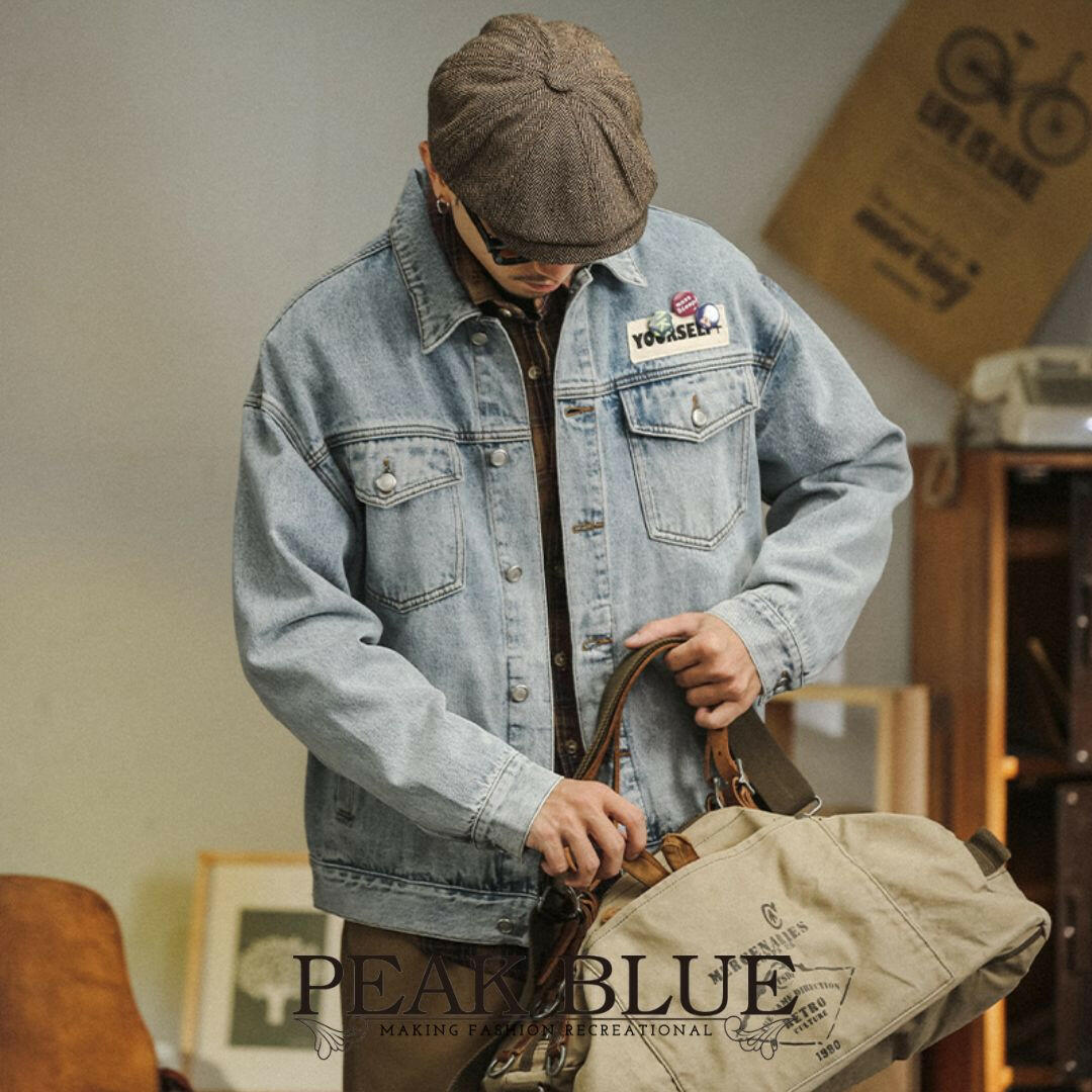 DENIM JACKET – PEAK BLUE (ピークブルー)