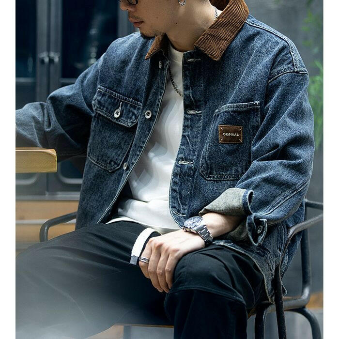 renoma Paris dakar jacket ダークブルー denim 9zero1 dark denim jacket Dark blue | Replay Jeans