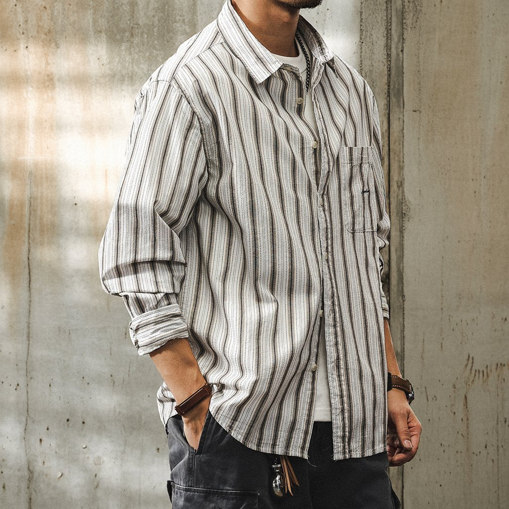 LONG SHIRT – PEAK BLUE (ピークブルー)