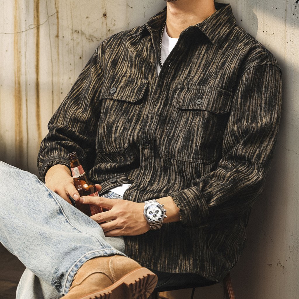 LONG SHIRT – PEAK BLUE (ピークブルー)