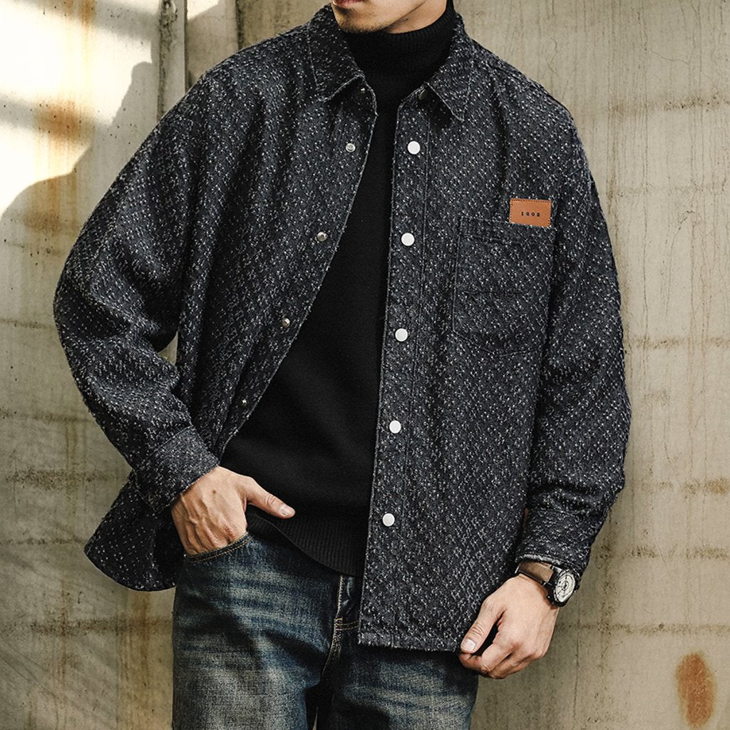 LONG SHIRT – PEAK BLUE (ピークブルー)