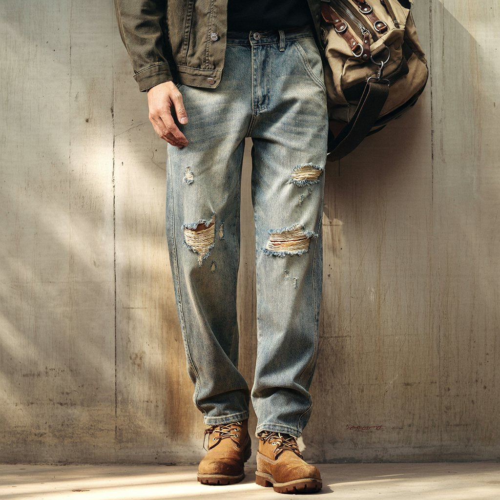 DENIM JEANS – PEAK BLUE (ピークブルー)