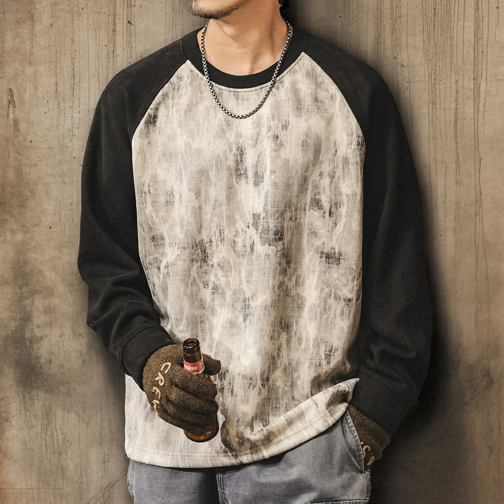 RAGLAN LONG TEE – PEAK BLUE (ピークブルー)